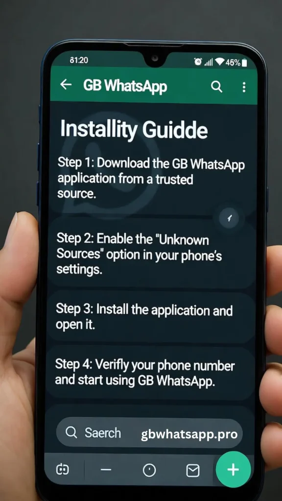 gb whatsapp installation guide 